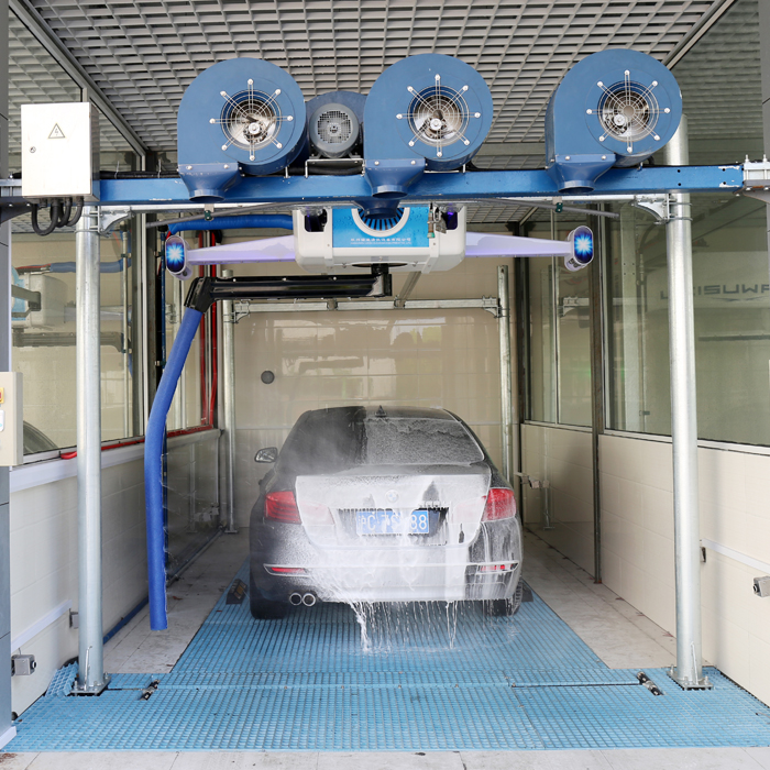Wu Zong, Xingshan County, Yichang City, North Province, came to the factory to order a X1 car washer