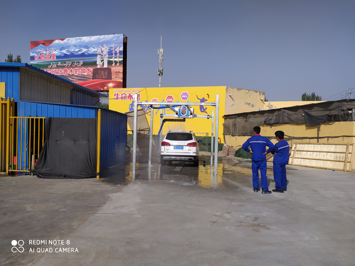 Xinjiang Hotan Hongsheng Petrochemical Gas Station purchased another one and installed it recently